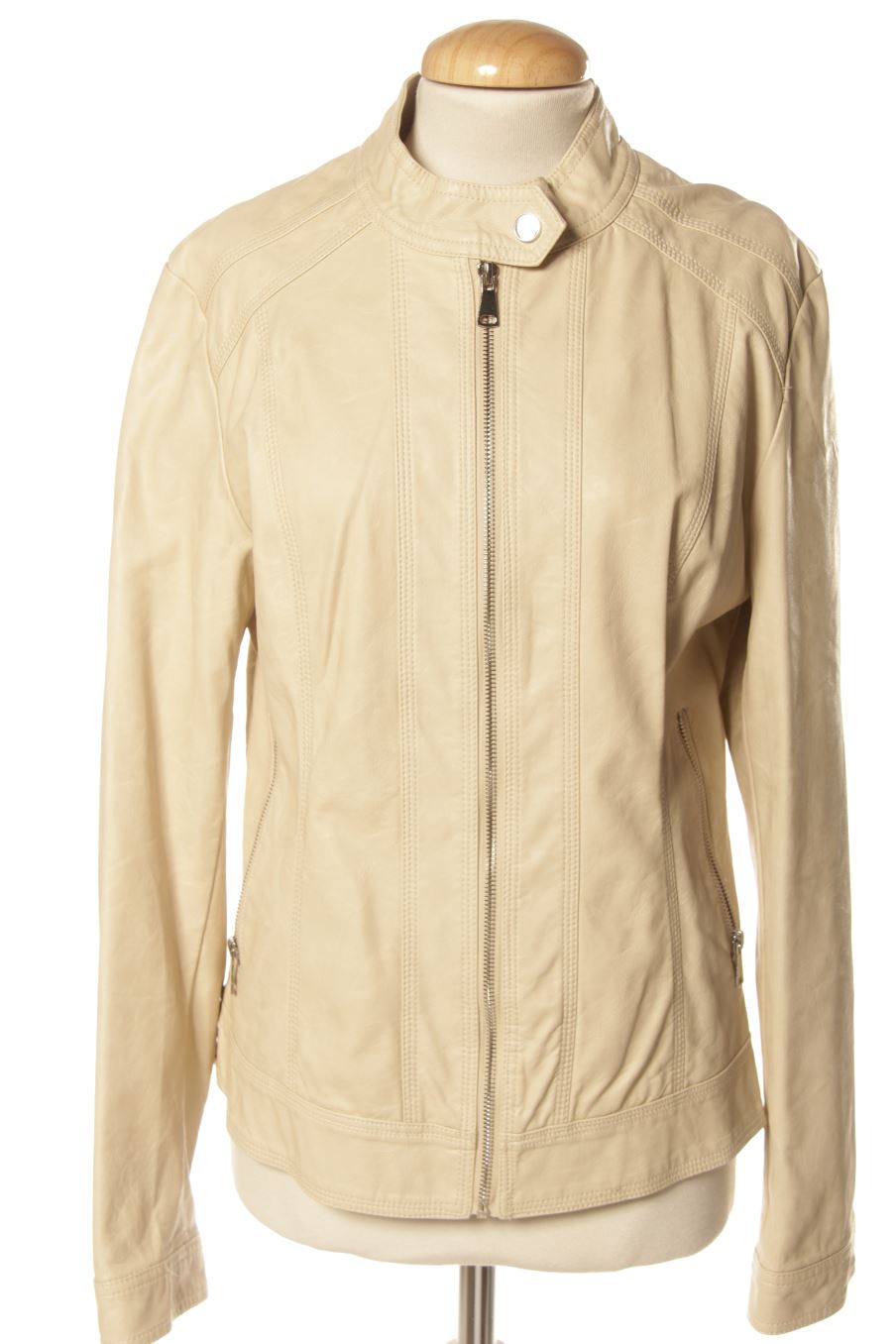 Blouson PERCENTIL de la taille L, de couleur beige de synthétique