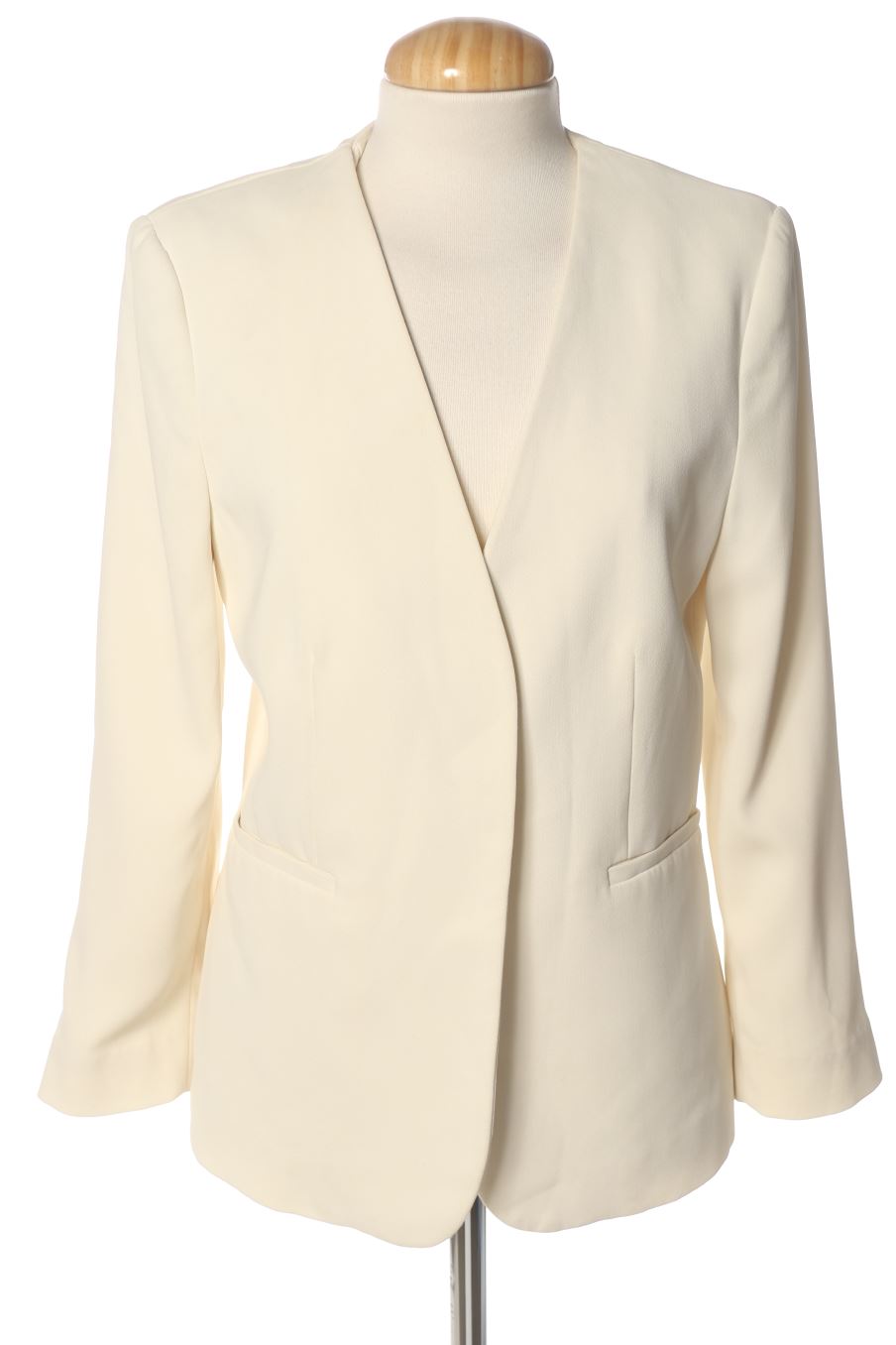 Blazer Mango de la taille M, de couleur blanc