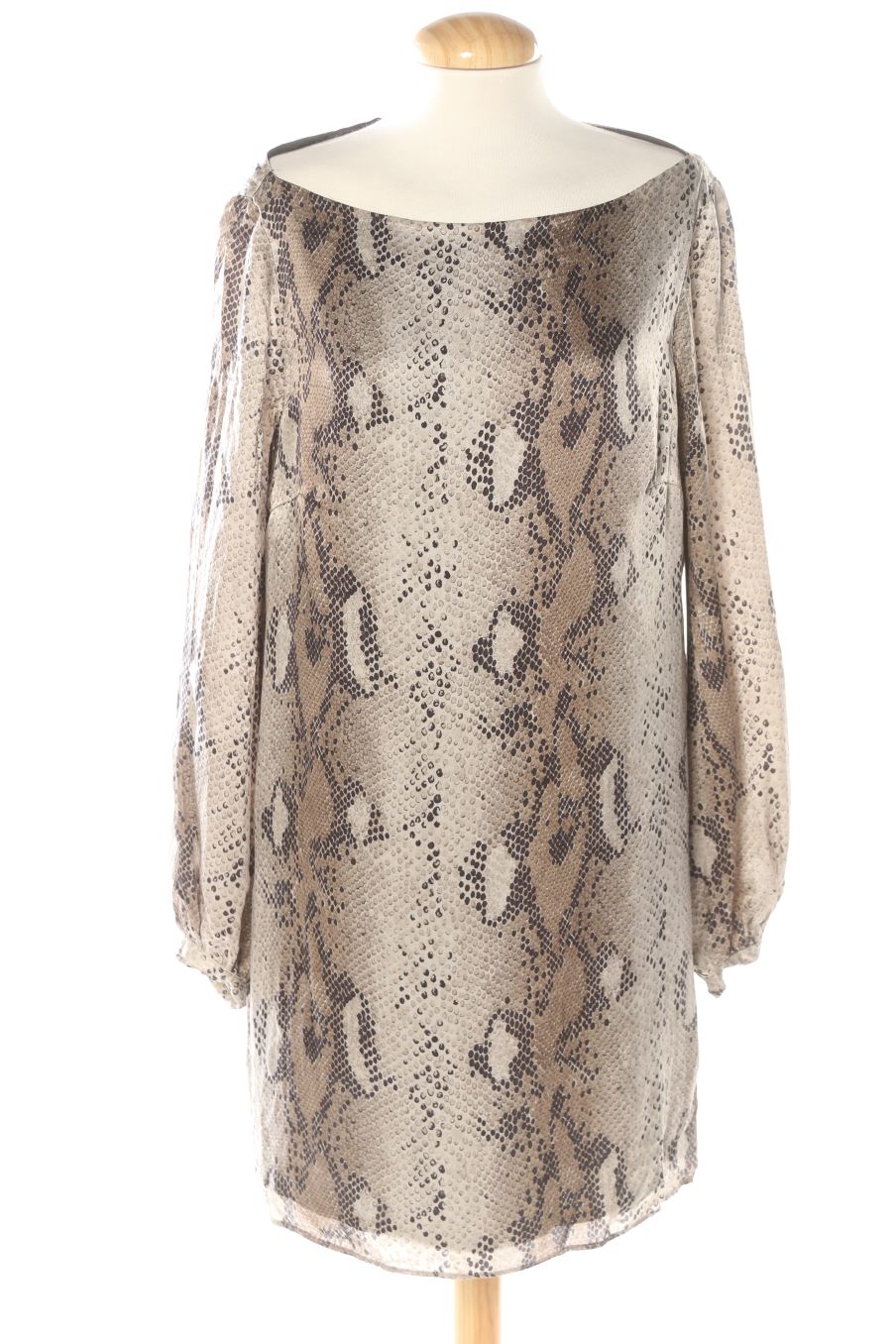 Vestito casual de Zara de la talla L, de color stampa animalier