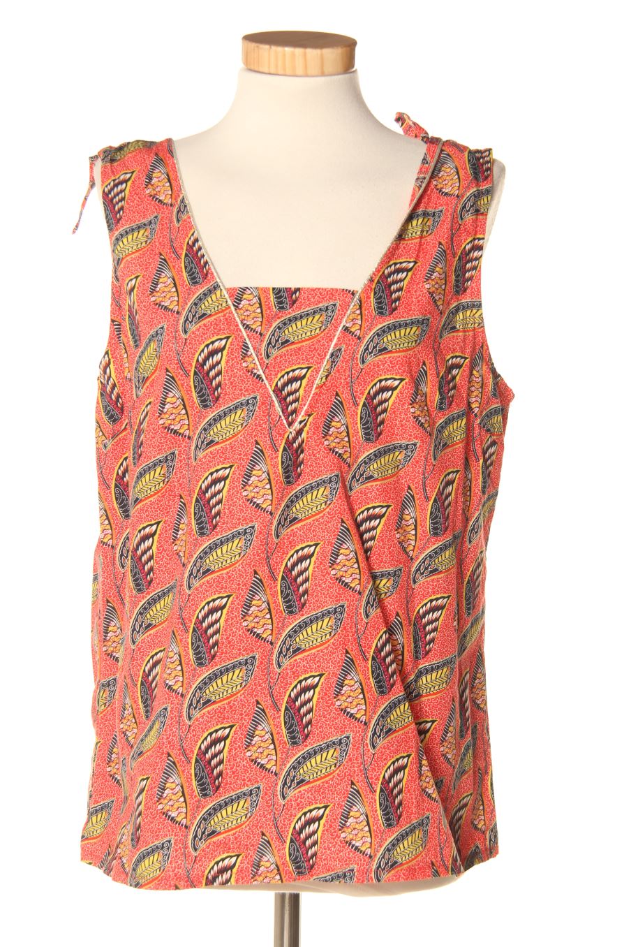 Blouse à manches courtes Etam de la taille L, de couleur imprimés