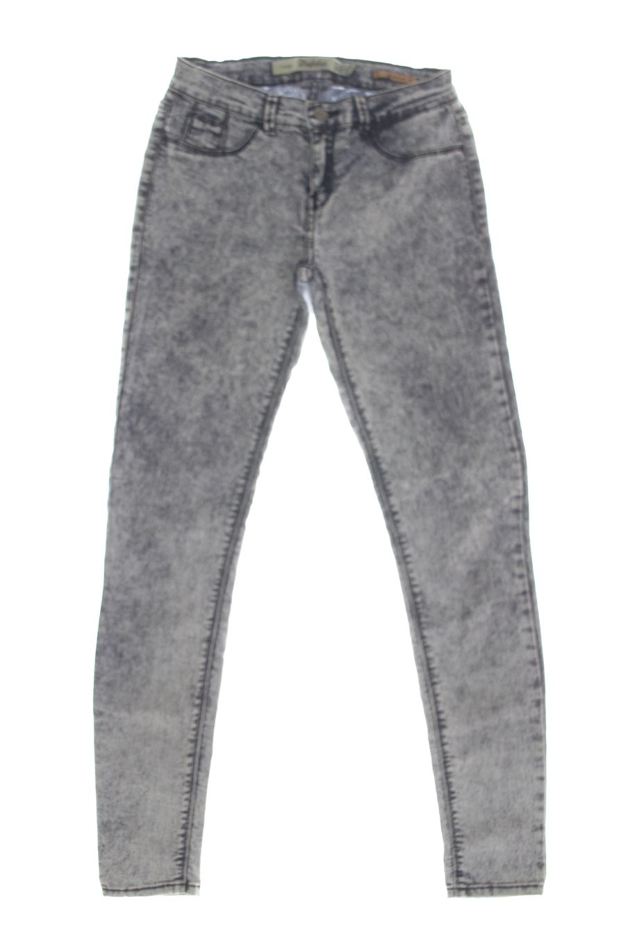 Jeans Trafaluc de la taille 34, de couleur gris de denim