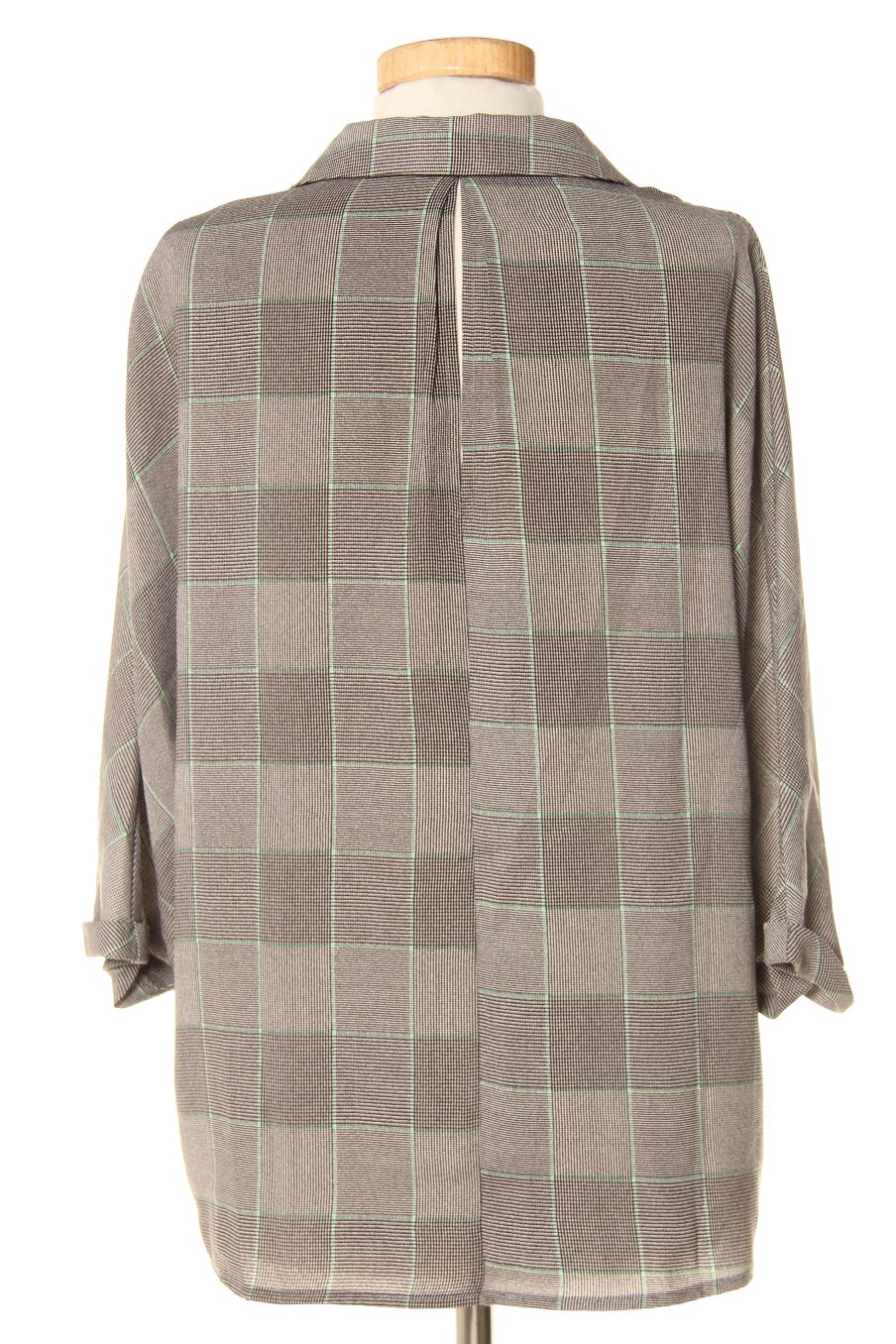 Blouse à manches courtes Mango de la taille S, de couleur carreaux