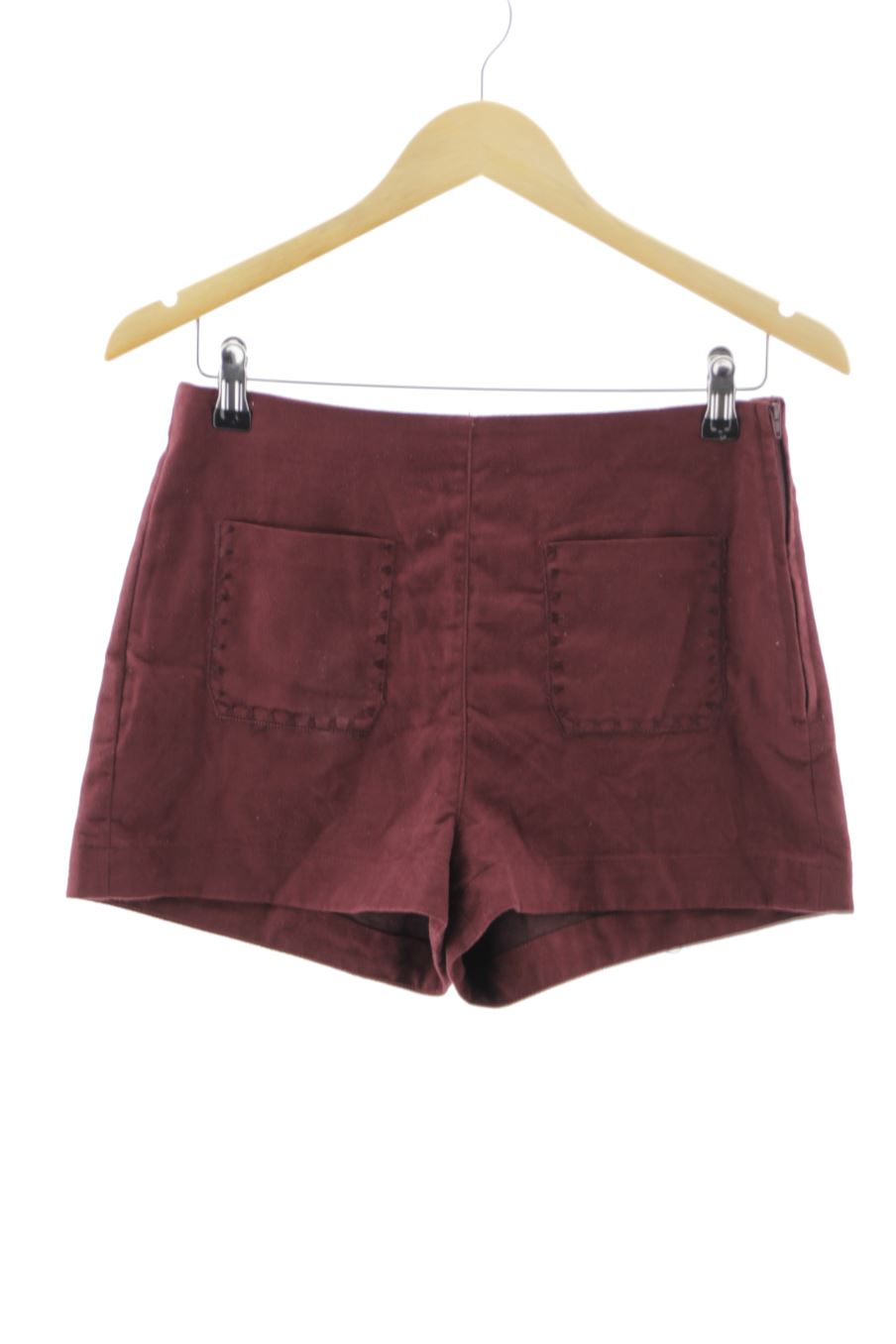 Shorts H&M de la taille 38, de couleur pourpre