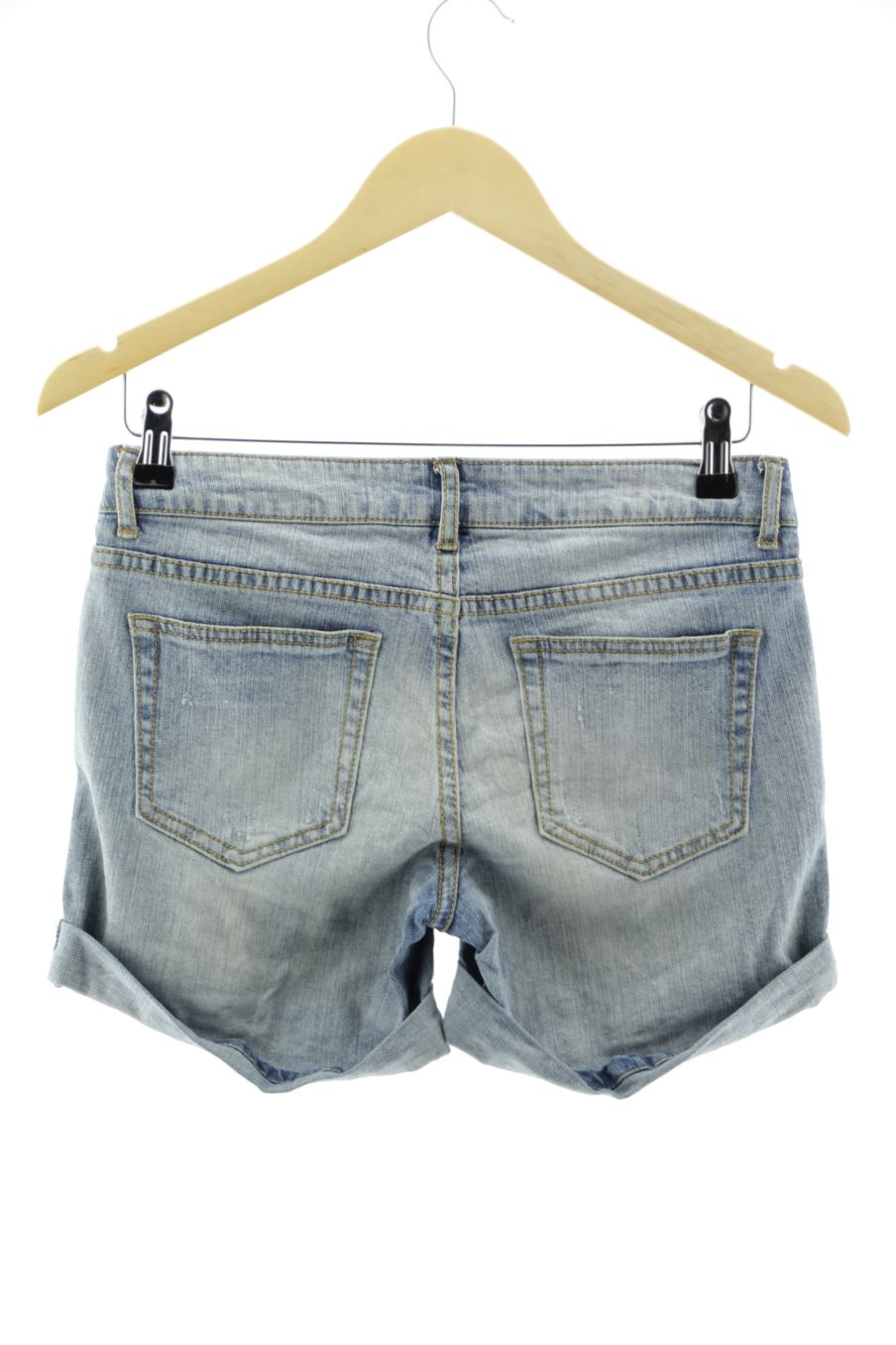 Shorts Forever 21 de la taille 36, de couleur bleu de denim