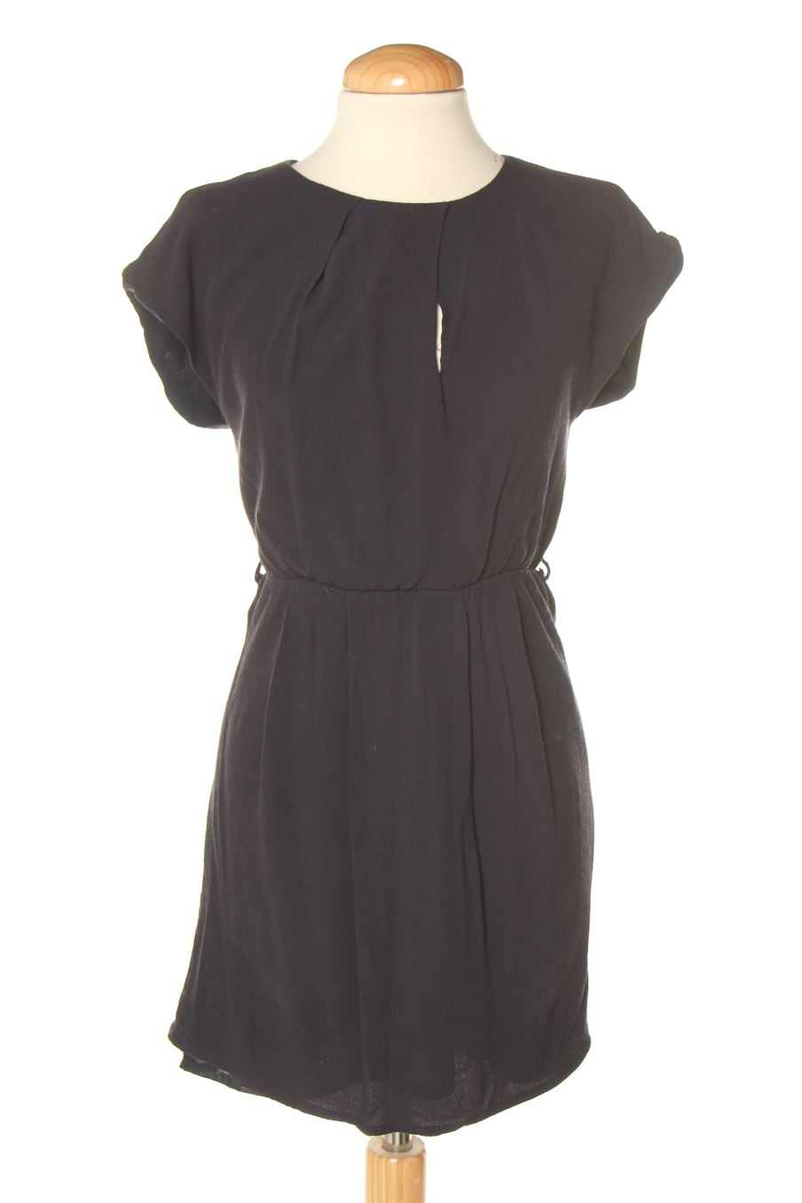 Vestido casual de Mango de la talla XS, de color azul marino
