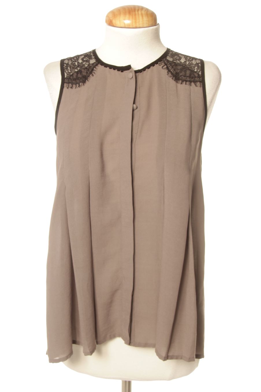 Top Pepe Jeans de la taille XS, de couleur gris