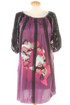 Blusa de manga corta L Custo Barcelona