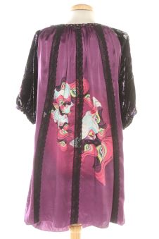 Blusa de manga corta L Custo Barcelona