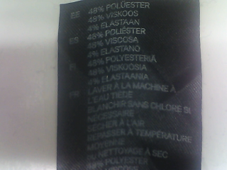 Jupe H&M de la taille XS, de couleur gris