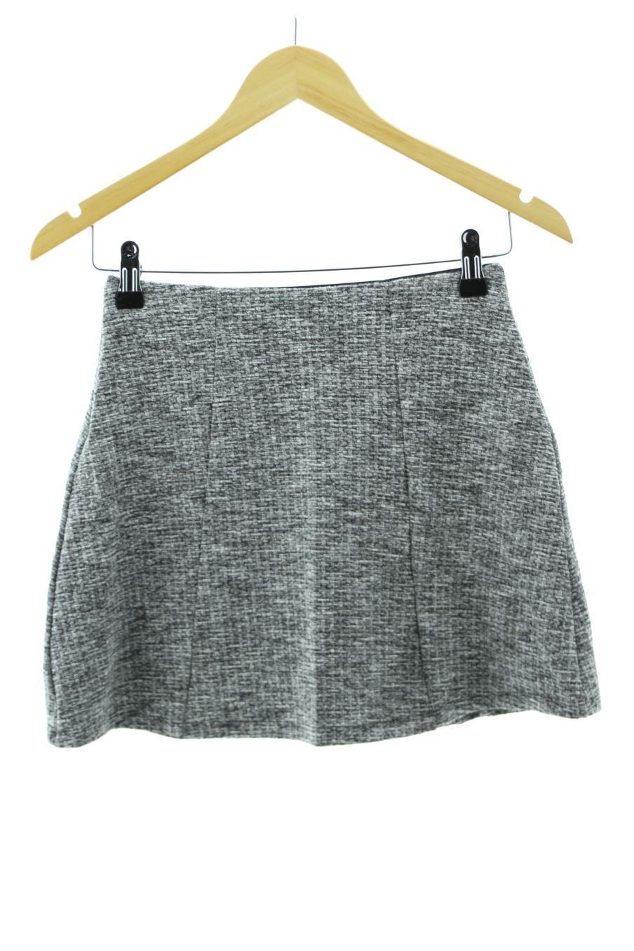 Jupe H&M de la taille XS, de couleur gris