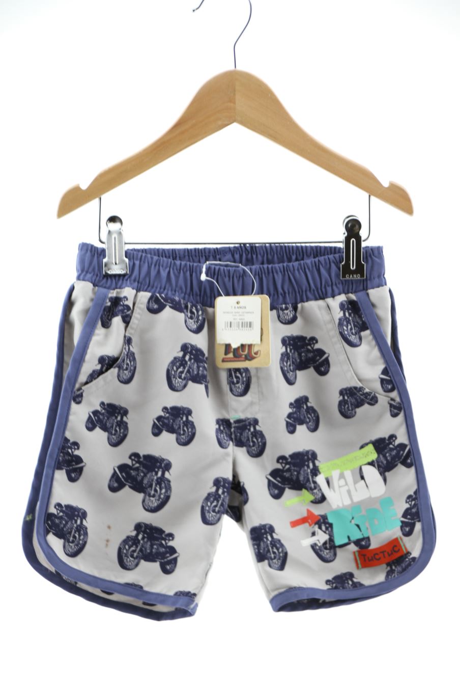 Maillot de bain Tuc Tuc de la taille 5 ans avec une étiquette