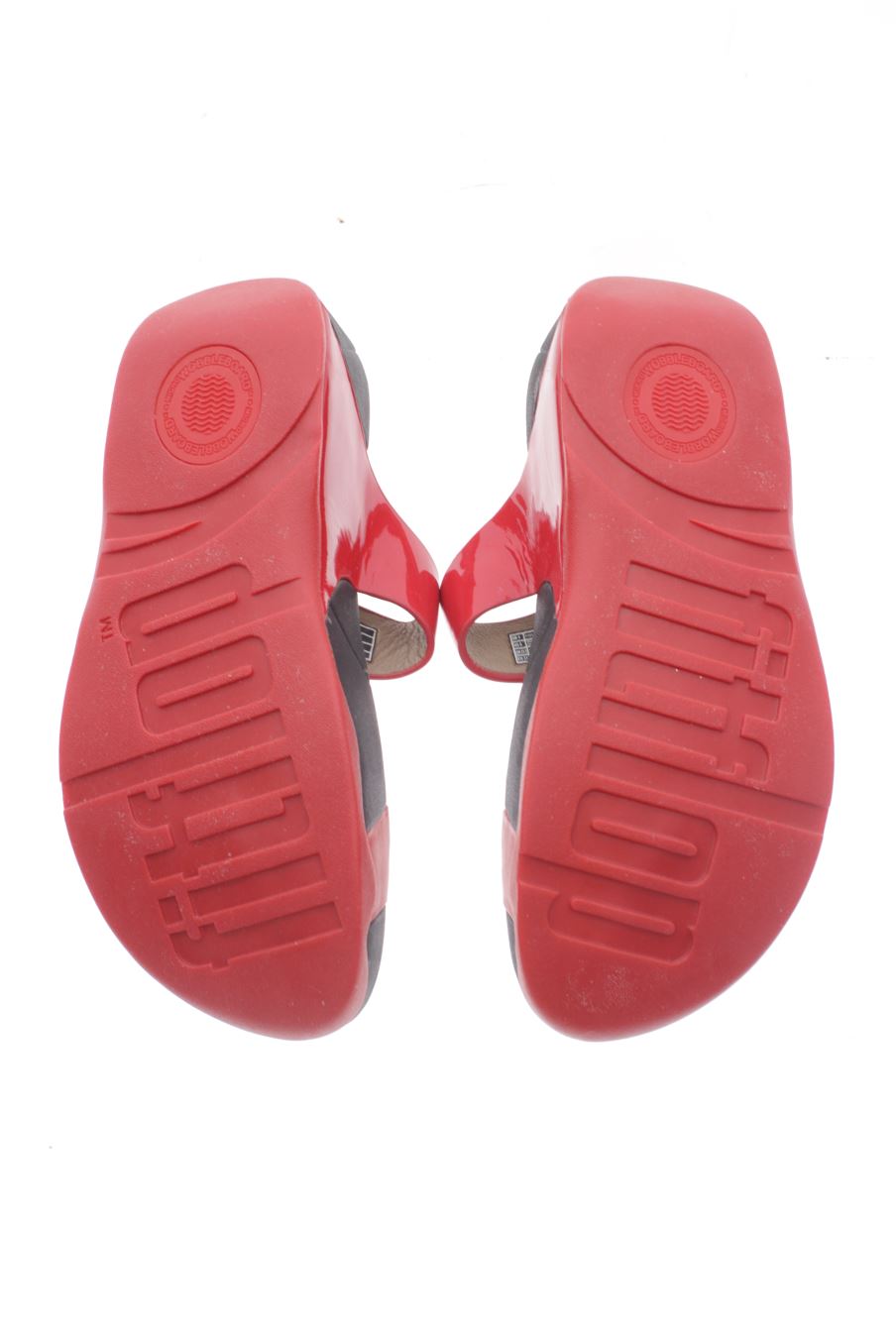 Plataformas de Fitflop de la talla 37, de color rojo de
