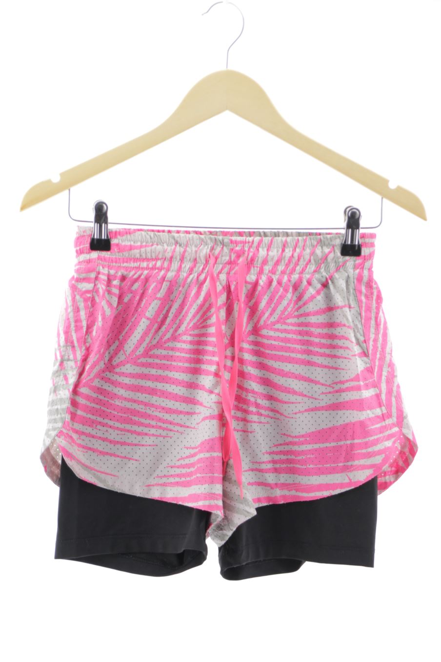 Pantalones cortos de deporte de Green coast de la talla XS, de color rosa