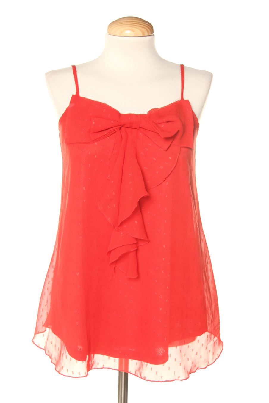 Top Vila de la taille XS, de couleur rouge