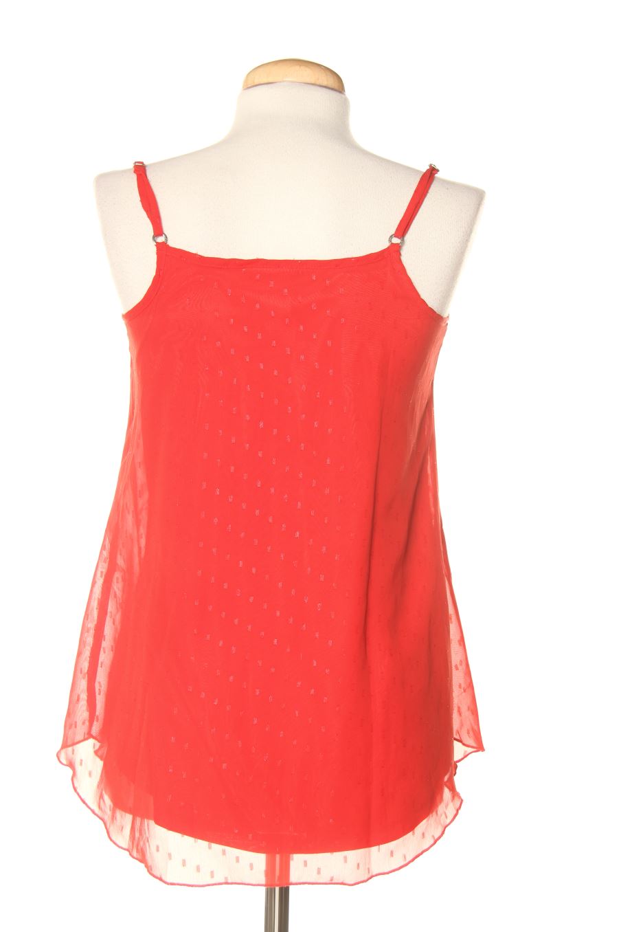 Top Vila de la taille XS, de couleur rouge