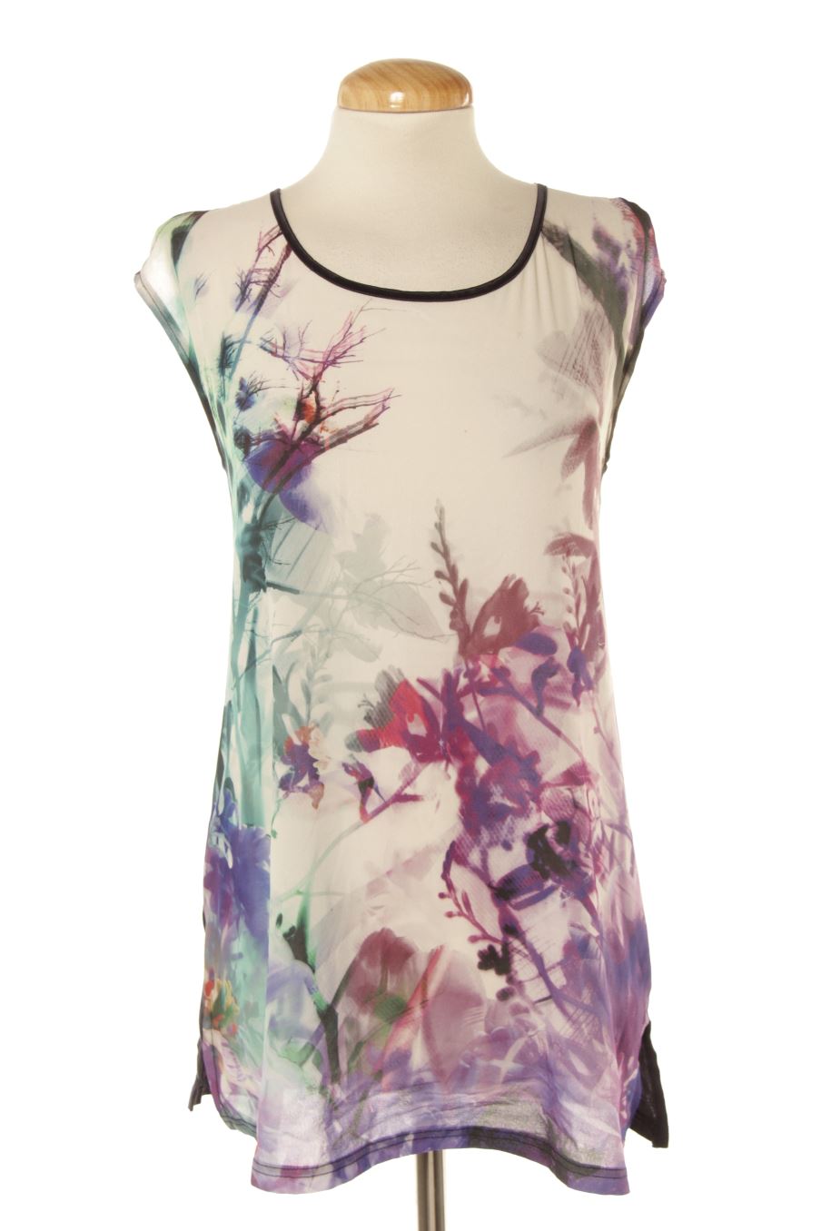 Blouse à manches courtes Promod de la taille M, de couleur imprimés