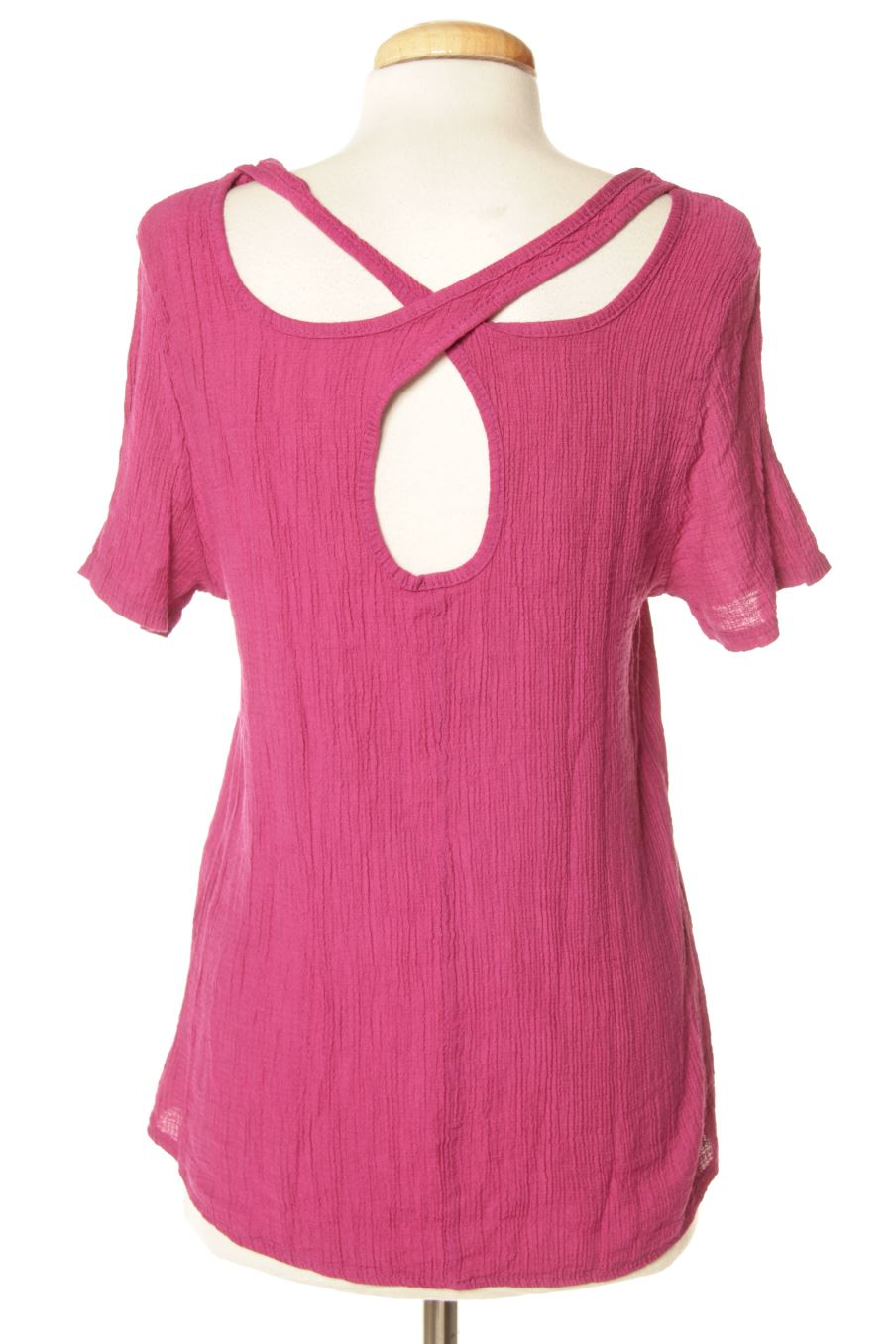 Blusa de manga corta de PERCENTIL de la talla M, de color morado