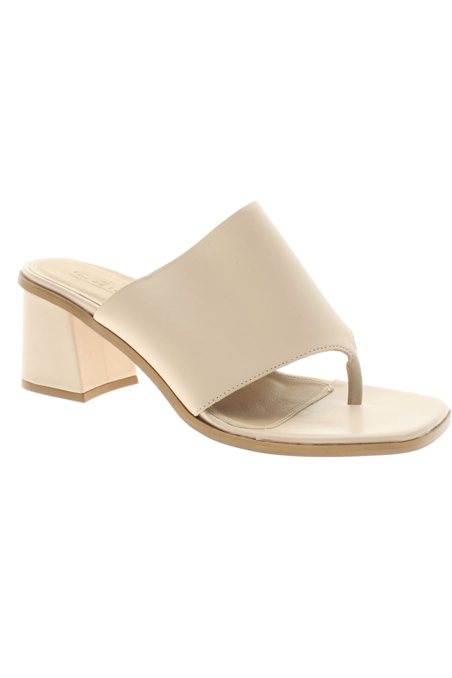 Sandalias tacon de ASOS de la talla 39, de color beige de