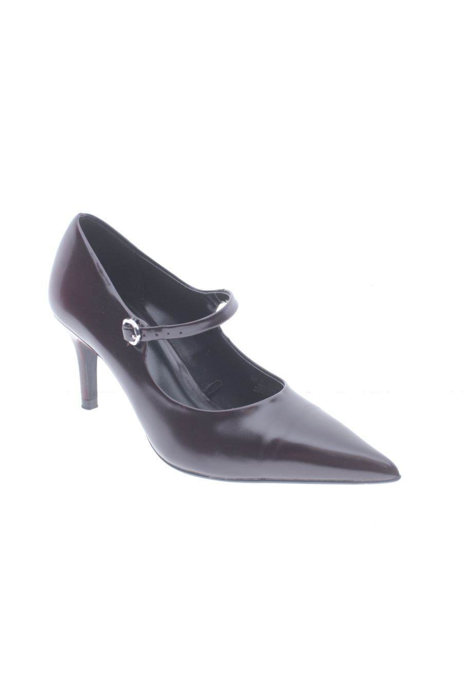 Zapatos de tacon de Zara de la talla 36, de color bordeaux