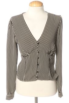 Blusa de manga larga S Bershka, foto 1 de 2