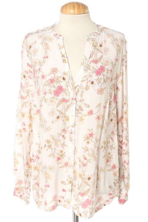 Blusa a maniche lunghe