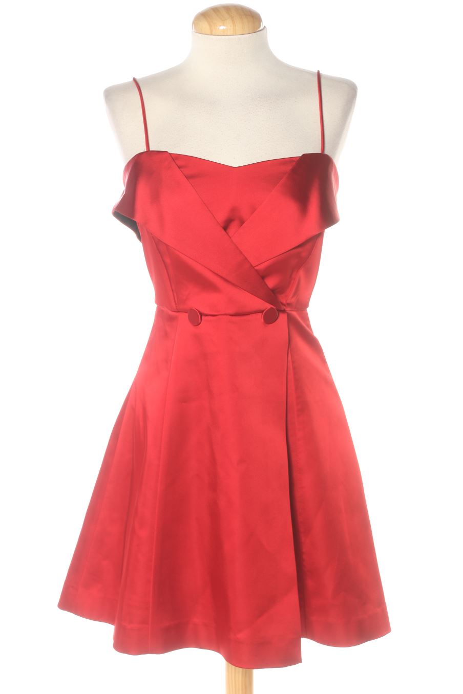 Einfaches Kleid von Zara Größe S, Farbe Rot, für
