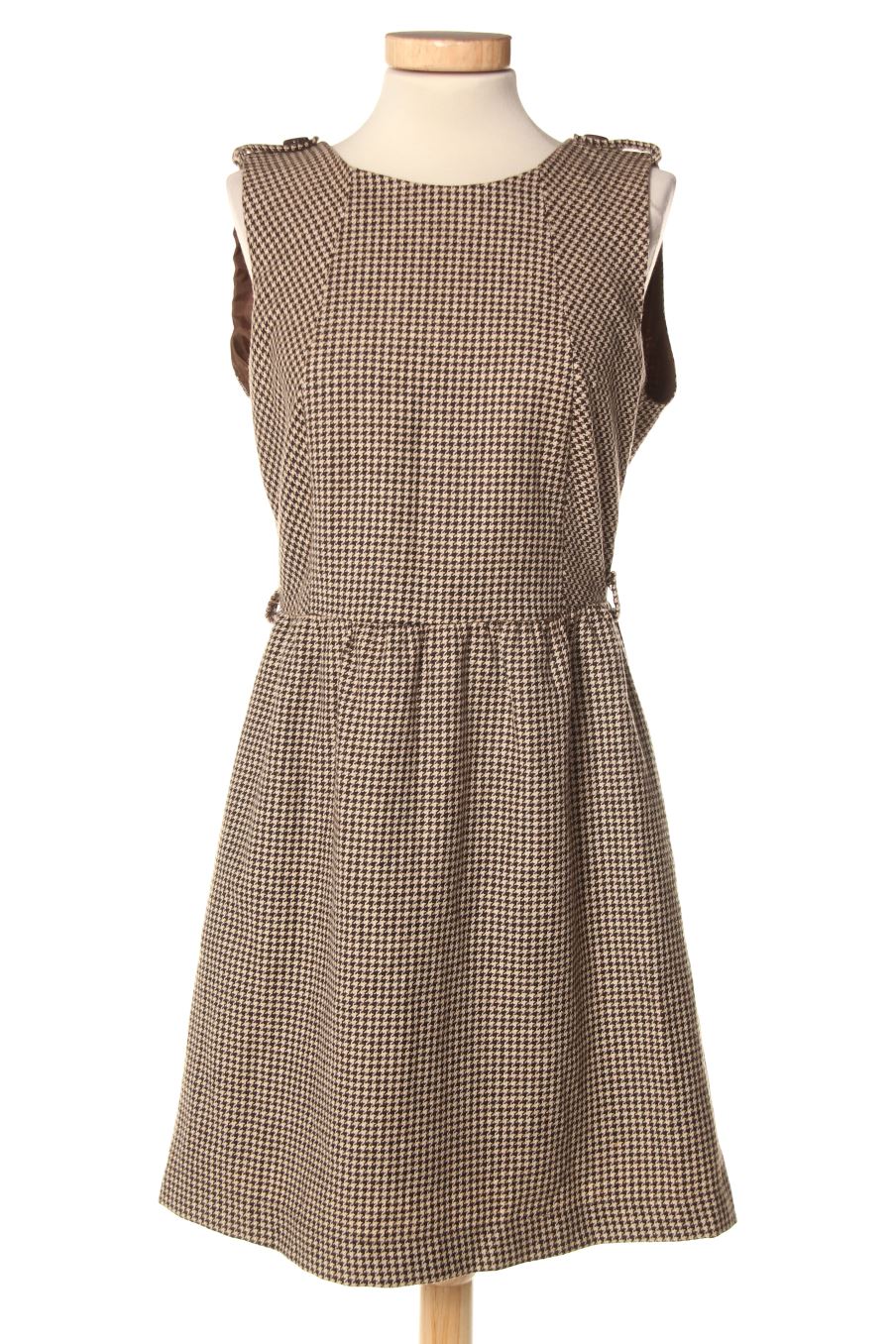 Robe casual Fórmula Joven de la taille 42, de couleur marron