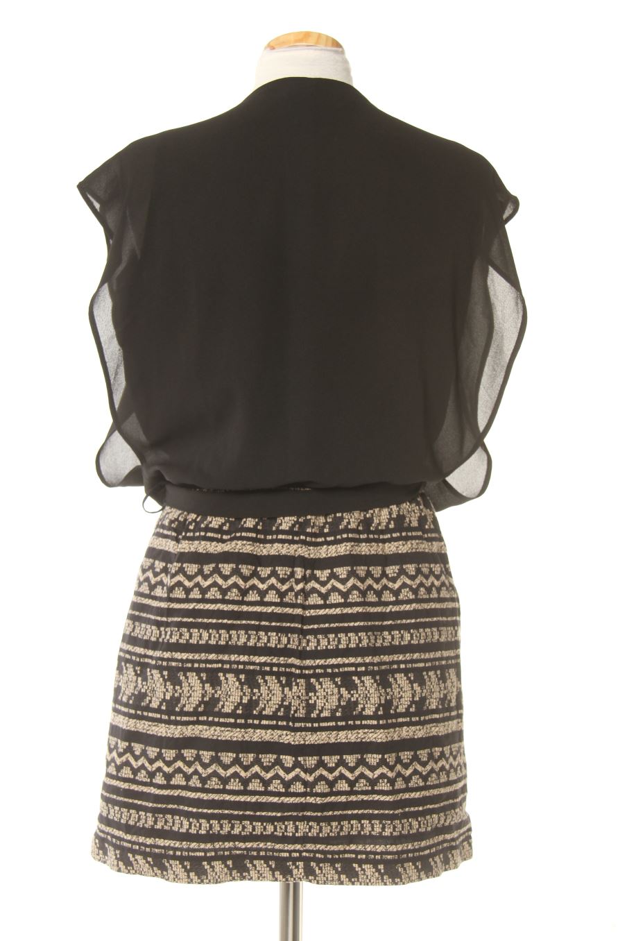 Robe casual Fórmula Joven de la taille S, de couleur noir