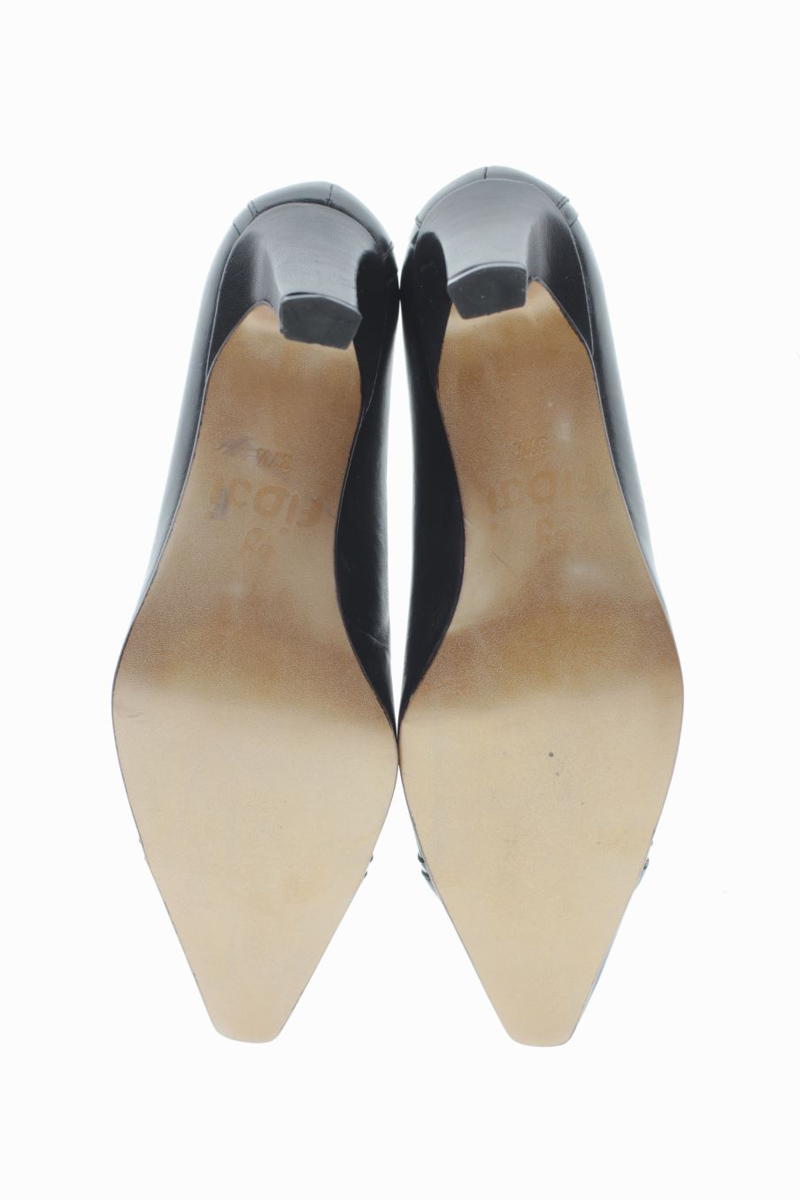 Zapatos de tacon de FIDJI de la talla 37, de color negro de
