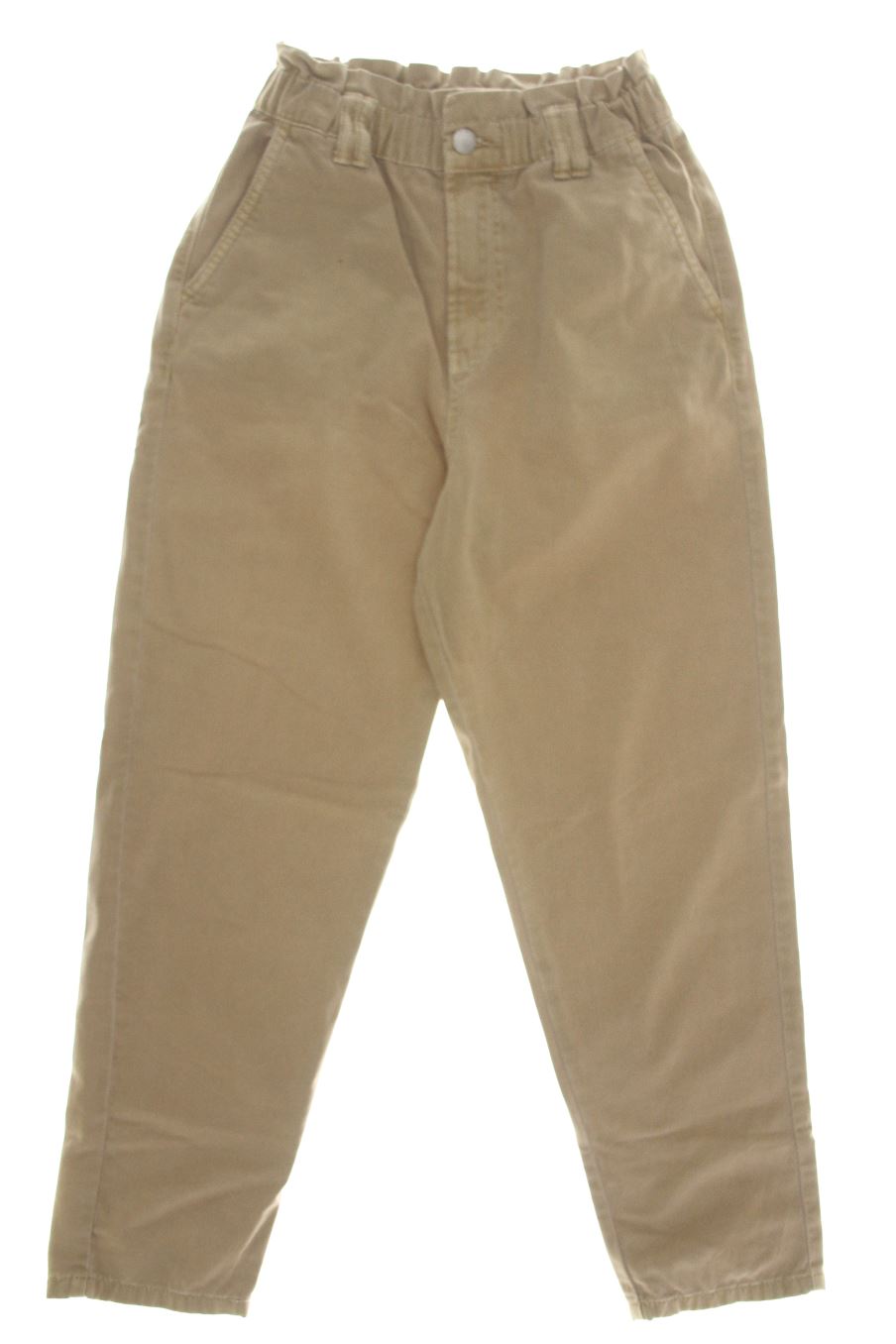 Vaqueros de Stradivarius de la talla XS, de color beige de ropa vaquera