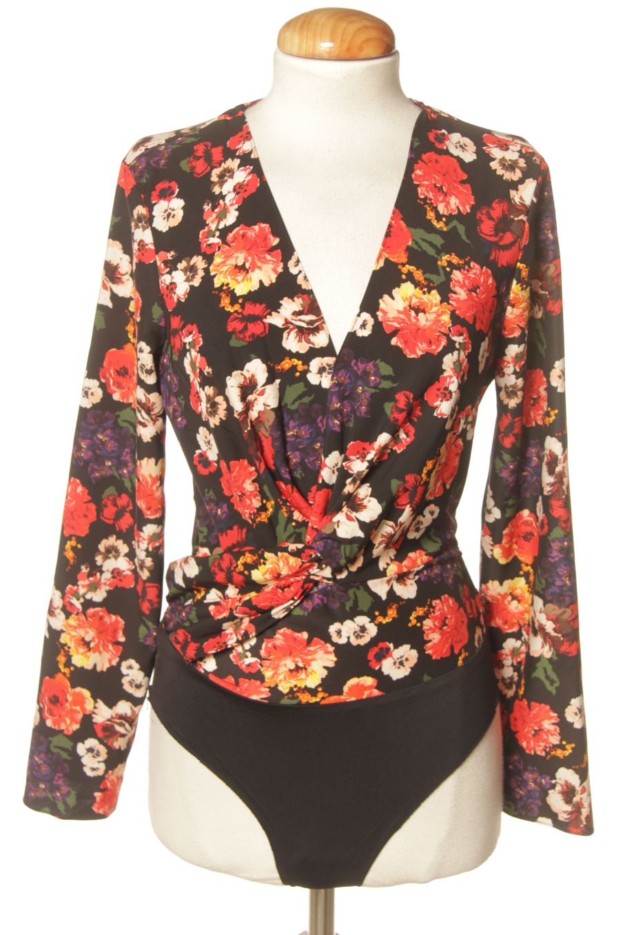 Body de Zara de la talla S, de color flores