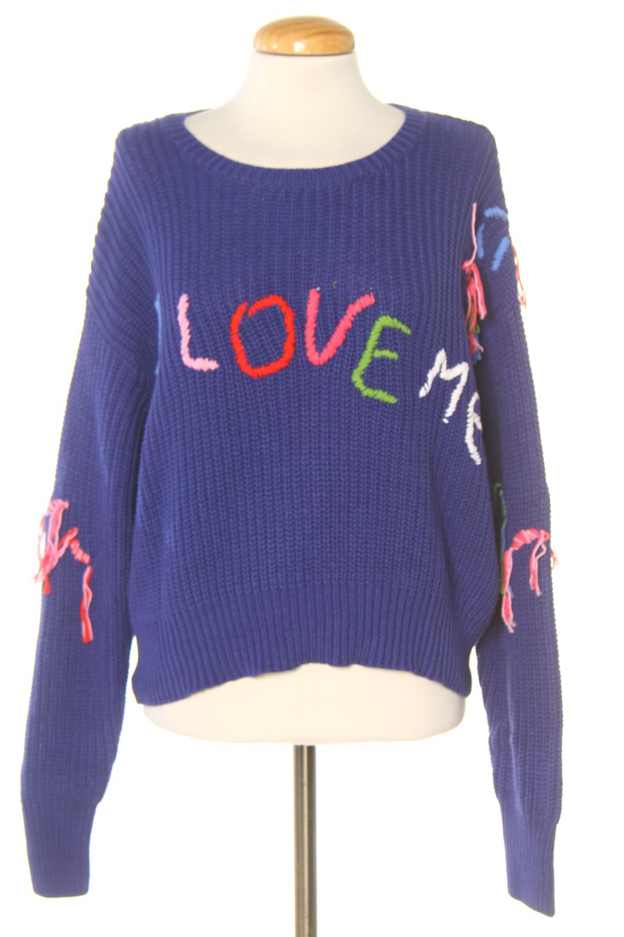 Pull Desigual de la taille M, de couleur bleu