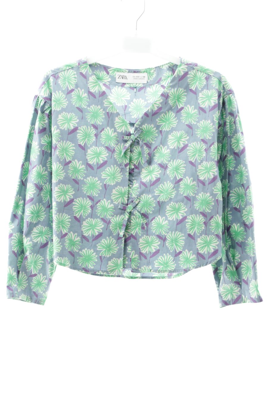 Blusa de manga larga de Zara de la talla 8 años de segunda mano
