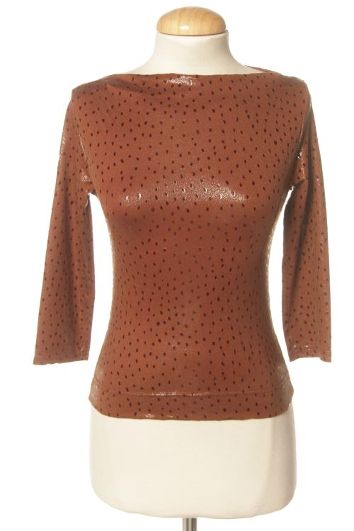 Blusa a maniche lunghe