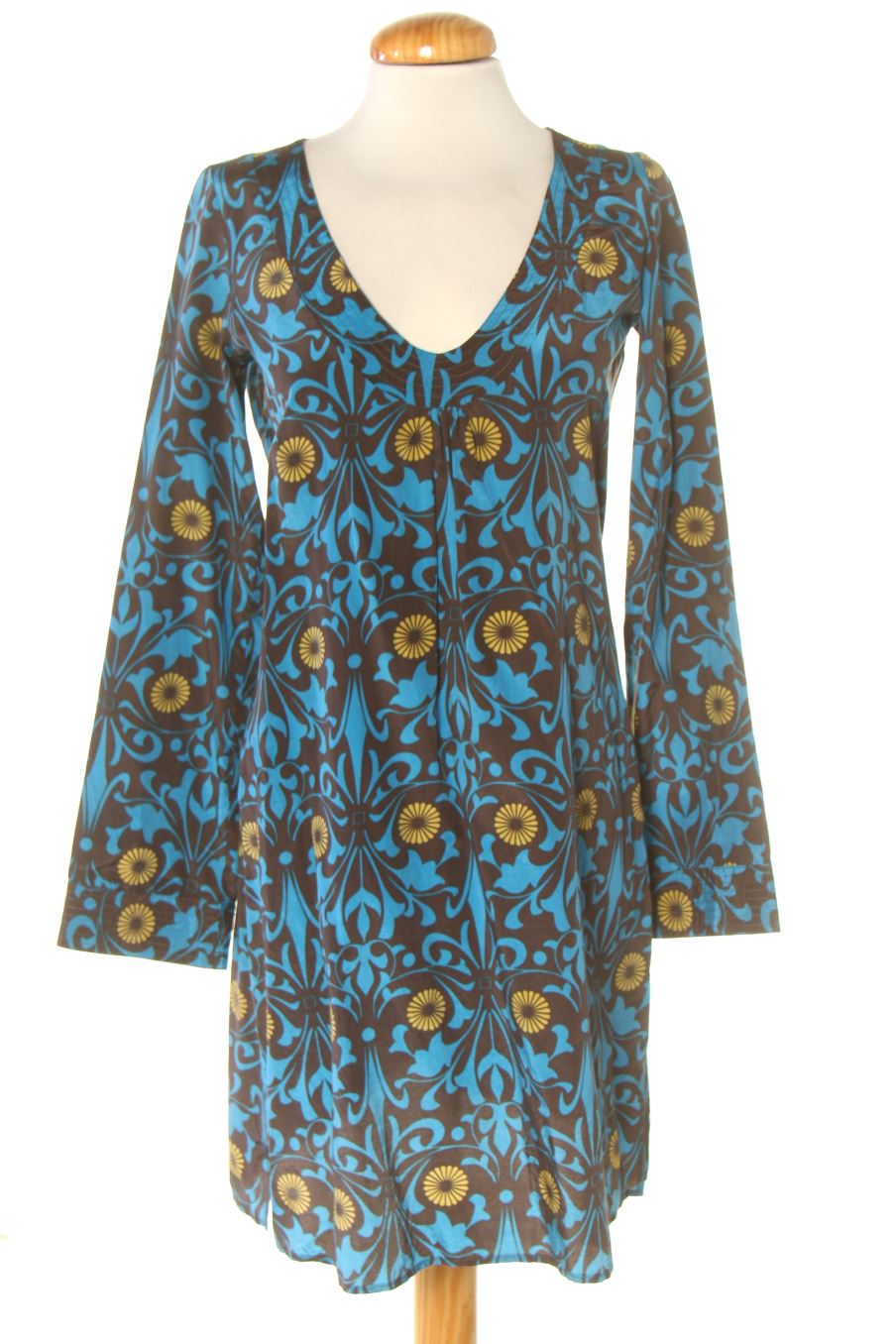 Robe casual Pepe Jeans de la taille S, de couleur imprimés de soie