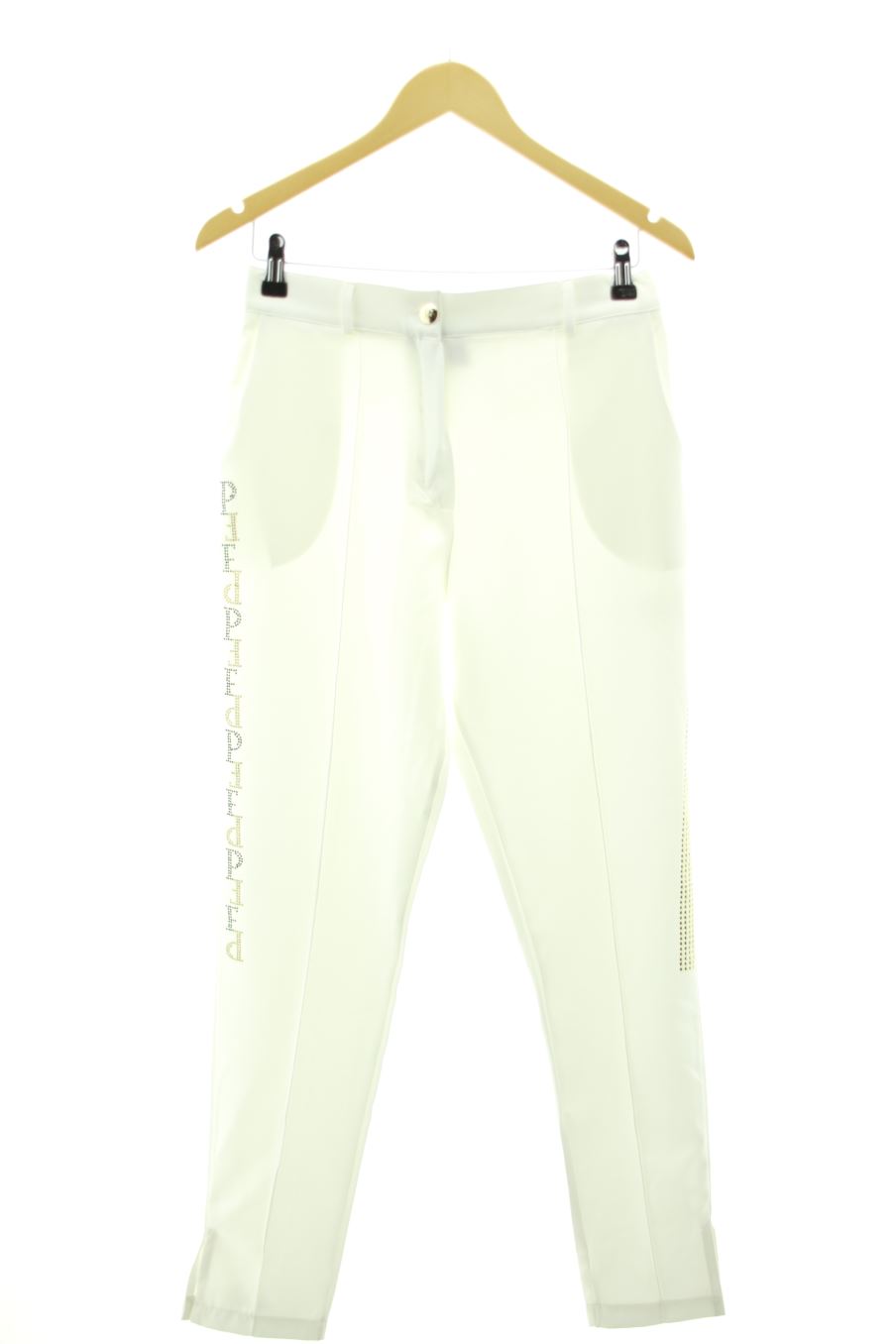 Pantalones de Paparazzi de la talla M, de color blanco