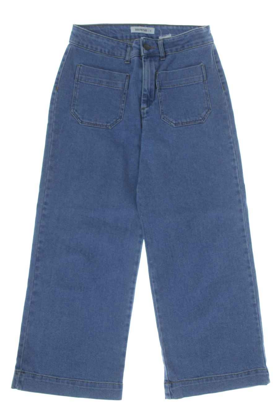 Jeans Brownie de la taille S, de couleur bleu de denim