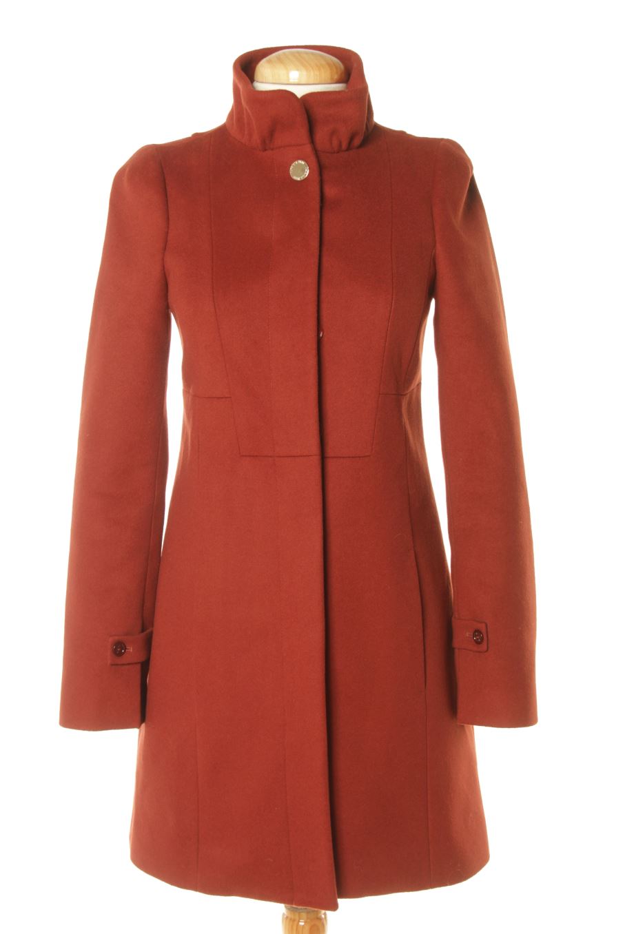 Manteau Patrizia pepe de la taille 38 de couleur bordeaux