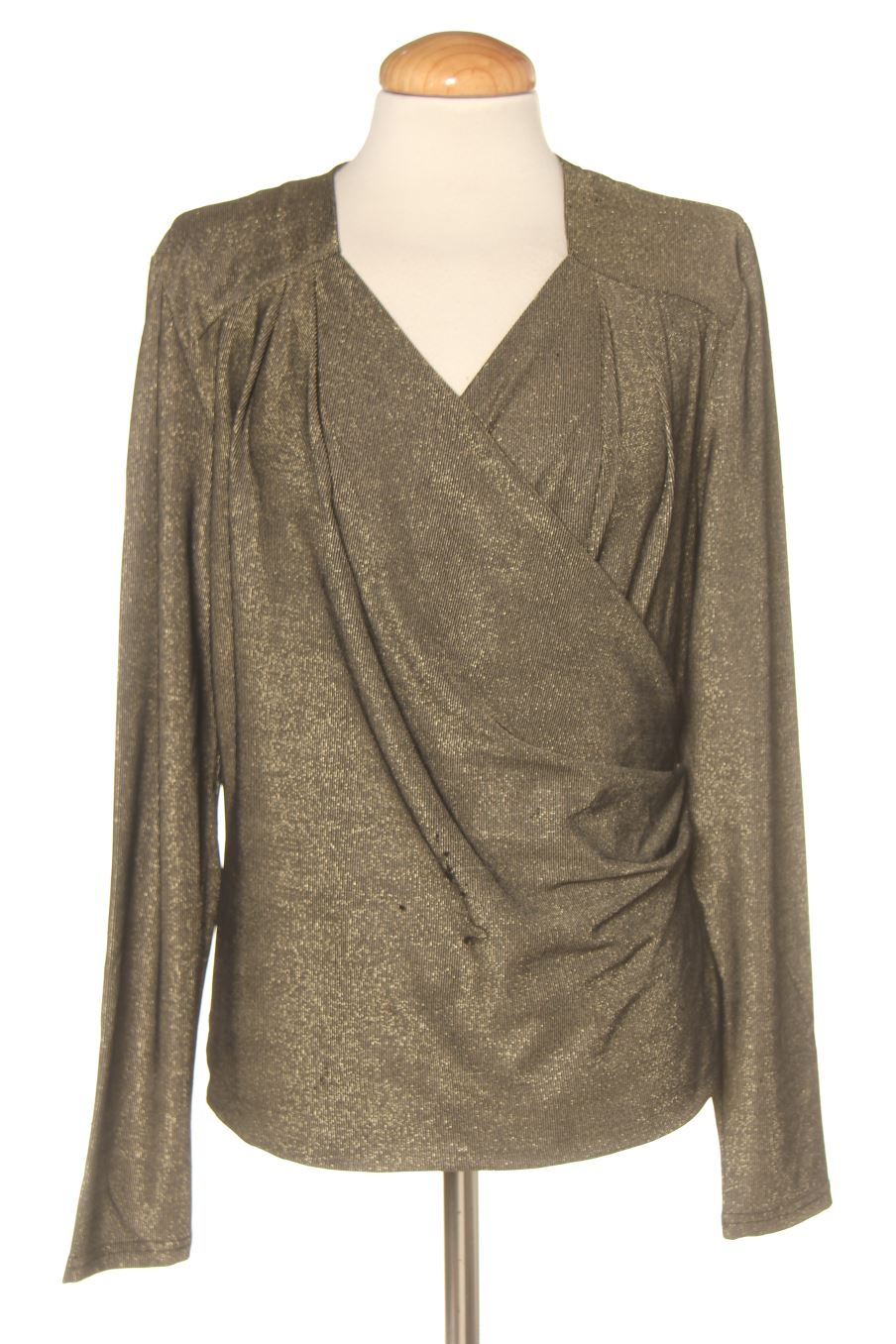 Blouse à manches longues C&A de la taille L, de couleur noir