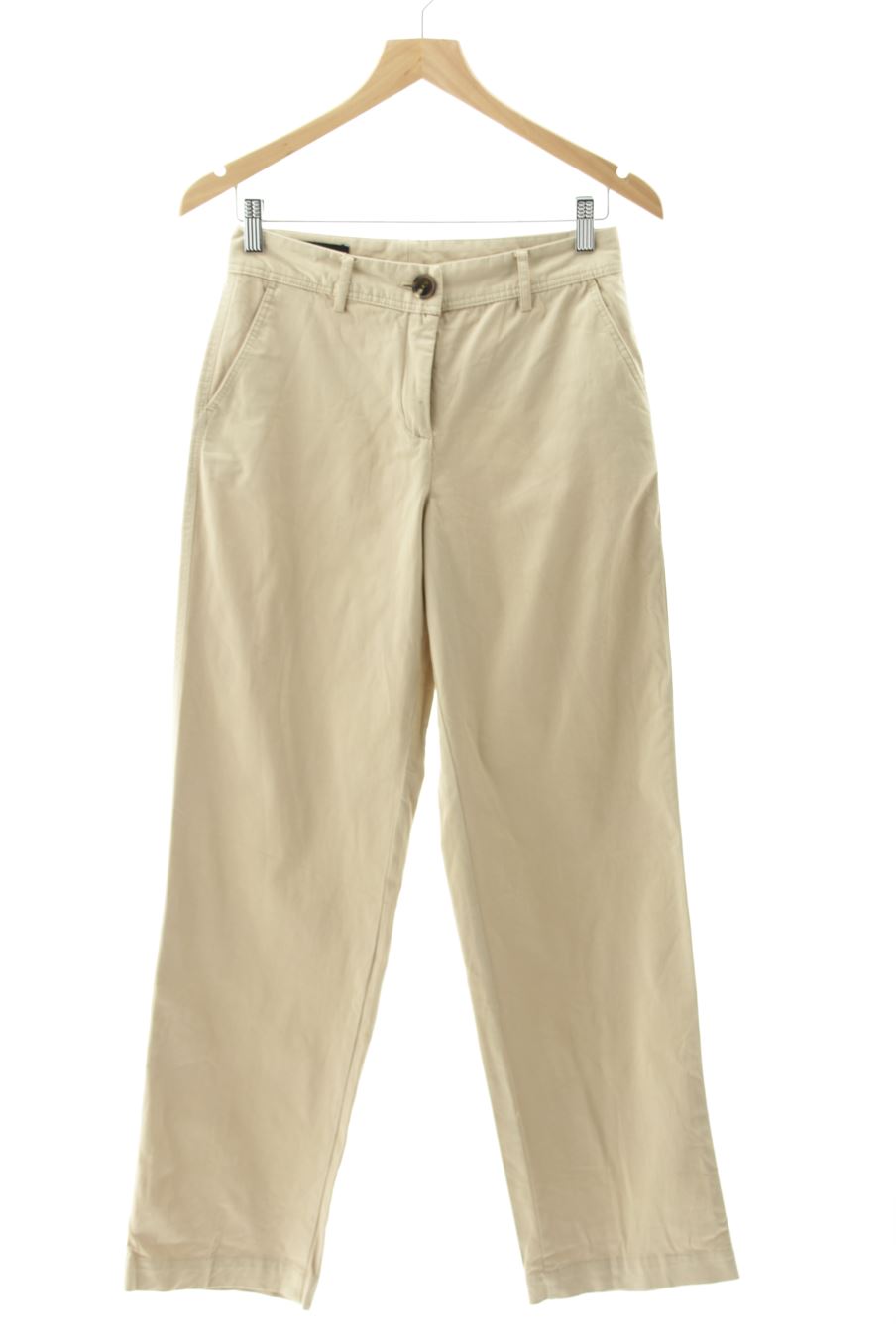 Pantalon Zara de la taille XS, de couleur beige