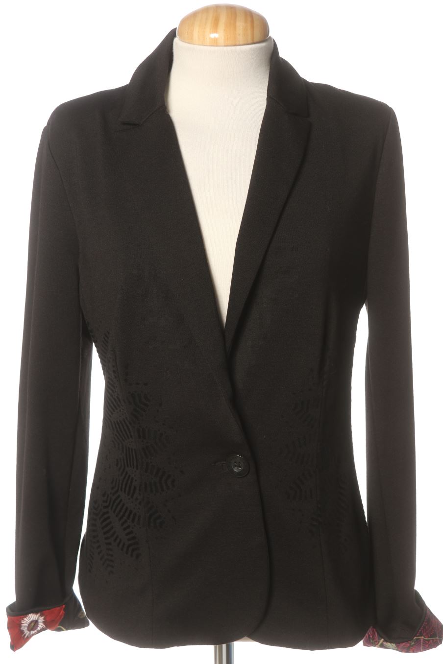 Blazer Desigual de la taille 36, de couleur noir