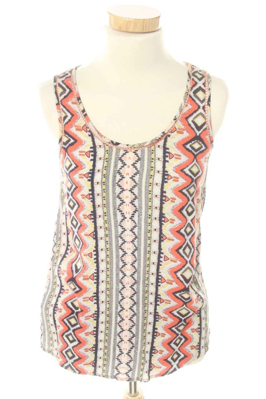 Top de Promod de la talla 36, de color amarillo