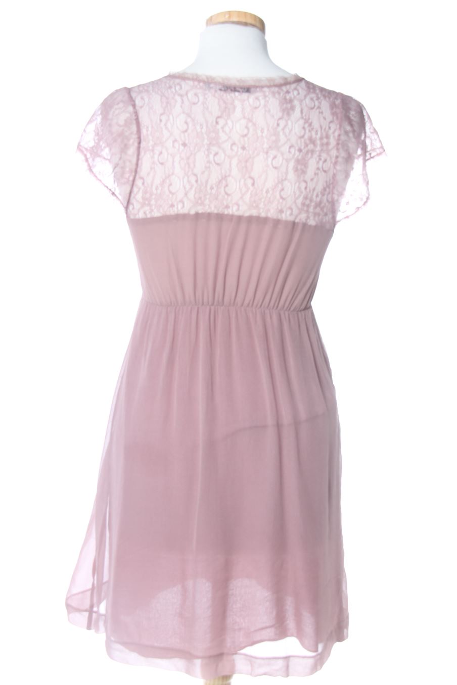 Robe casual Kookai de la taille 36, de couleur rose de soie