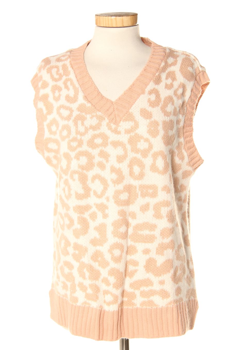 Chaleco de tela de Made in italy de la talla Única, de color animal print