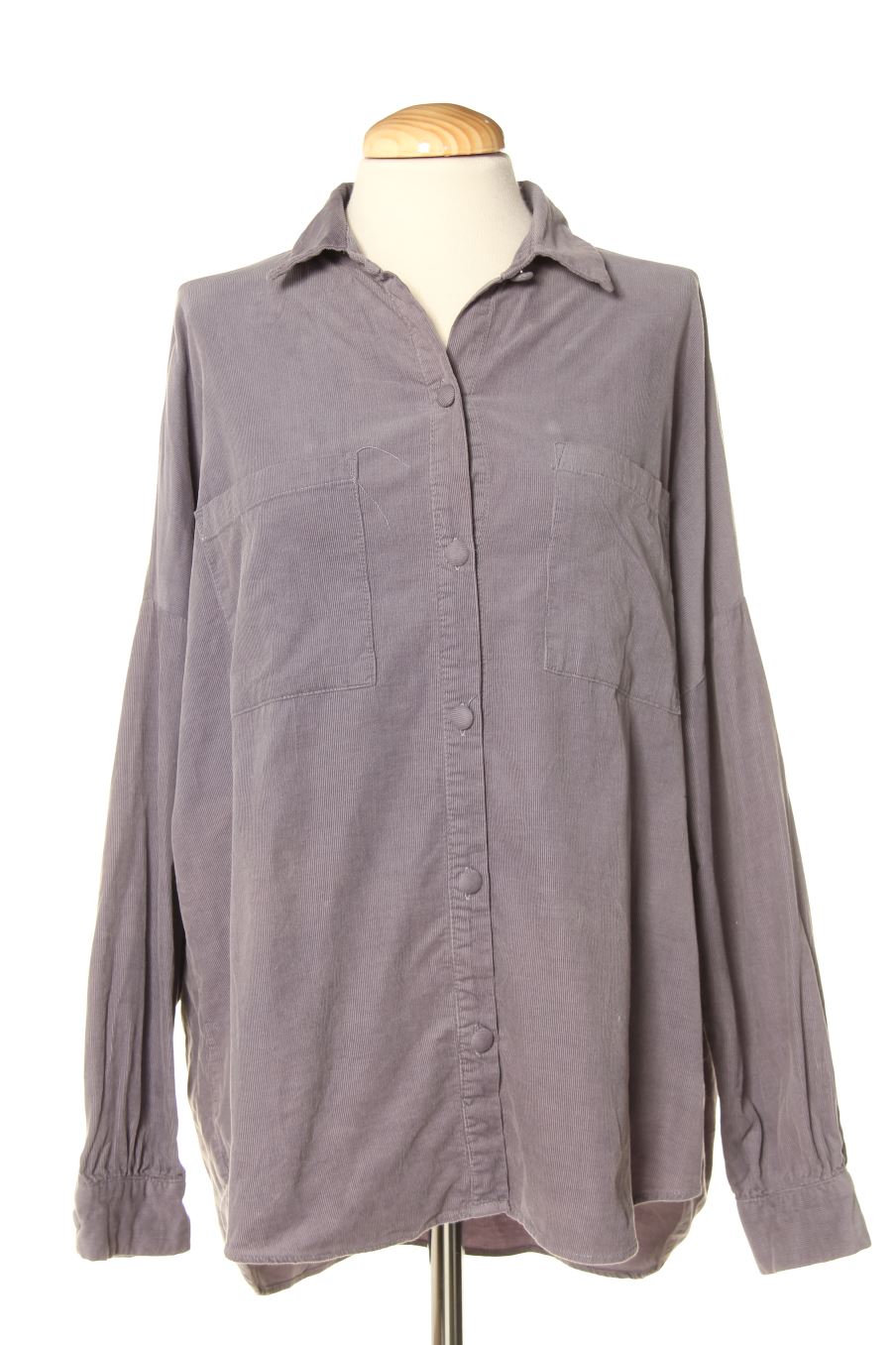 Chemise Pull & Bear de la taille S, de couleur gris