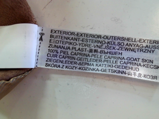 Chaleco de tela de Massimo Dutti de la talla L, de color marrón de piel