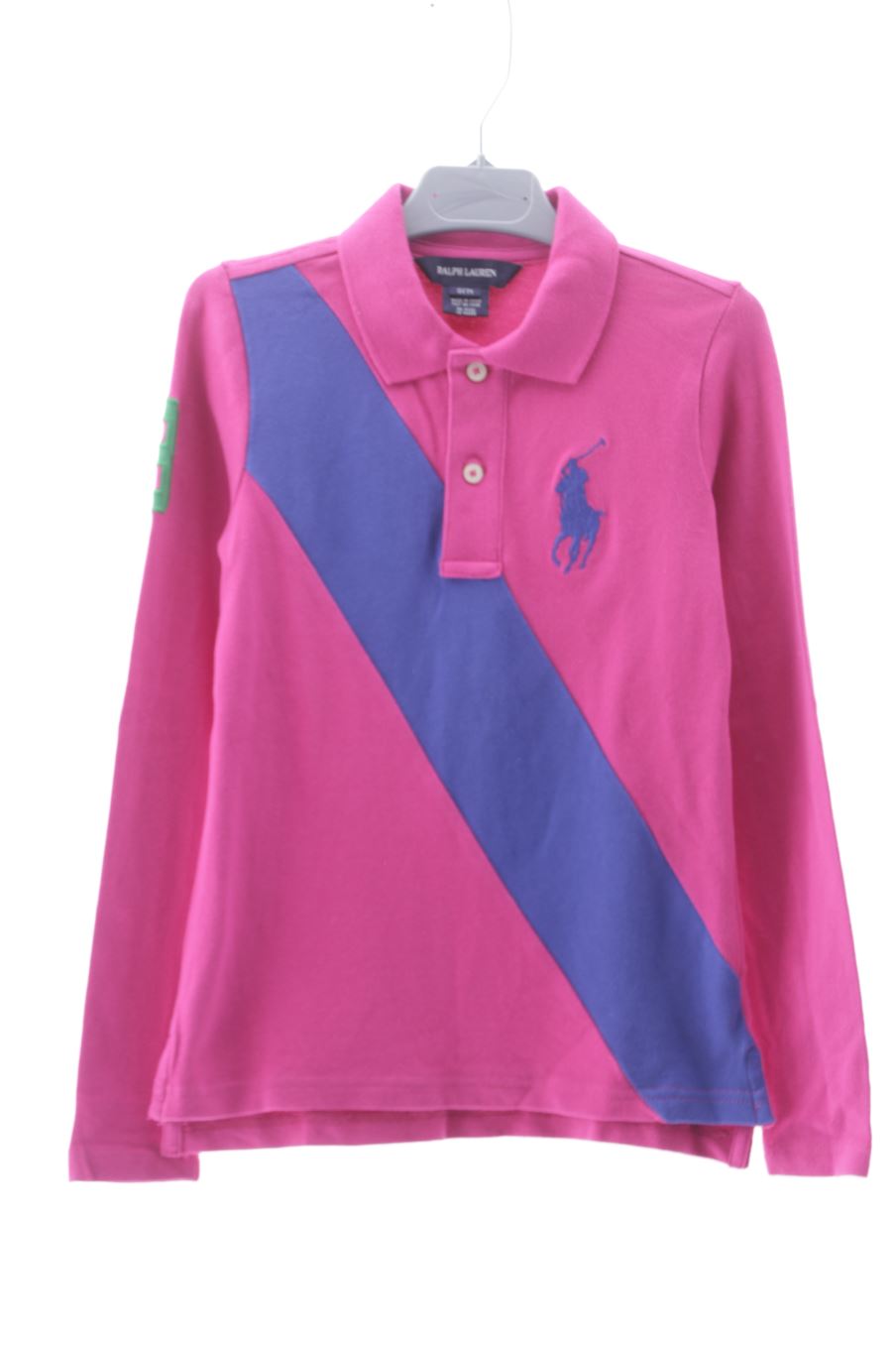 Polo de manga larga de Ralph Lauren de la talla 7 años de segunda mano