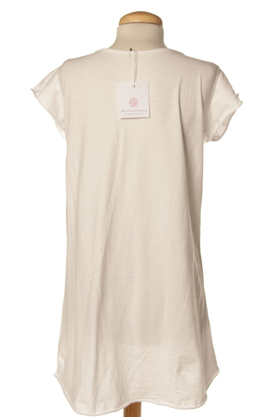 Robe casual THE AMISY COMPANY de la taille S, de couleur blanc