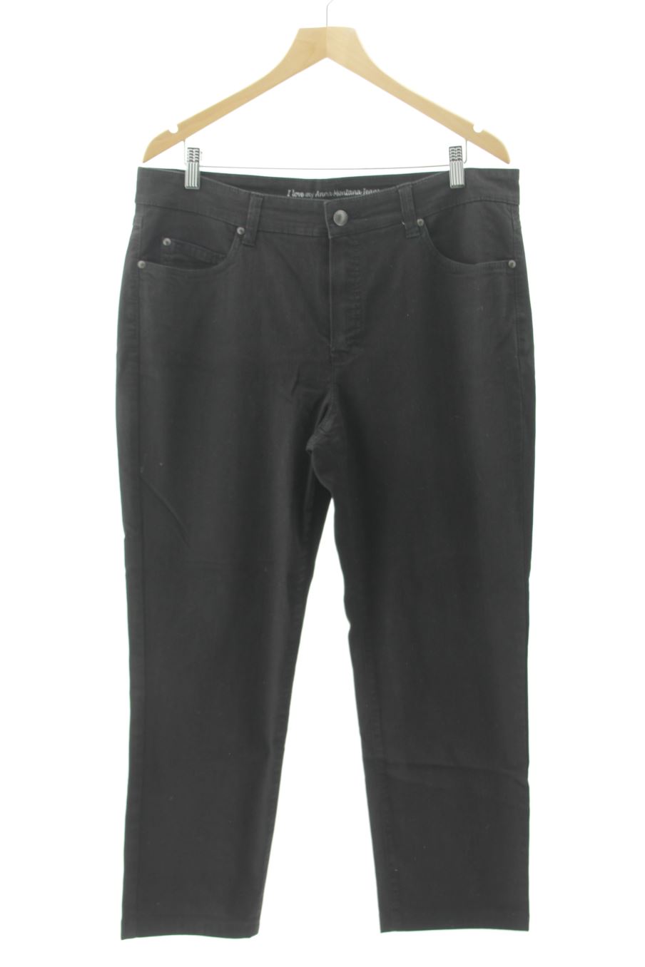 Jeans de ANNA MONTANA de la talla 46, de color nero