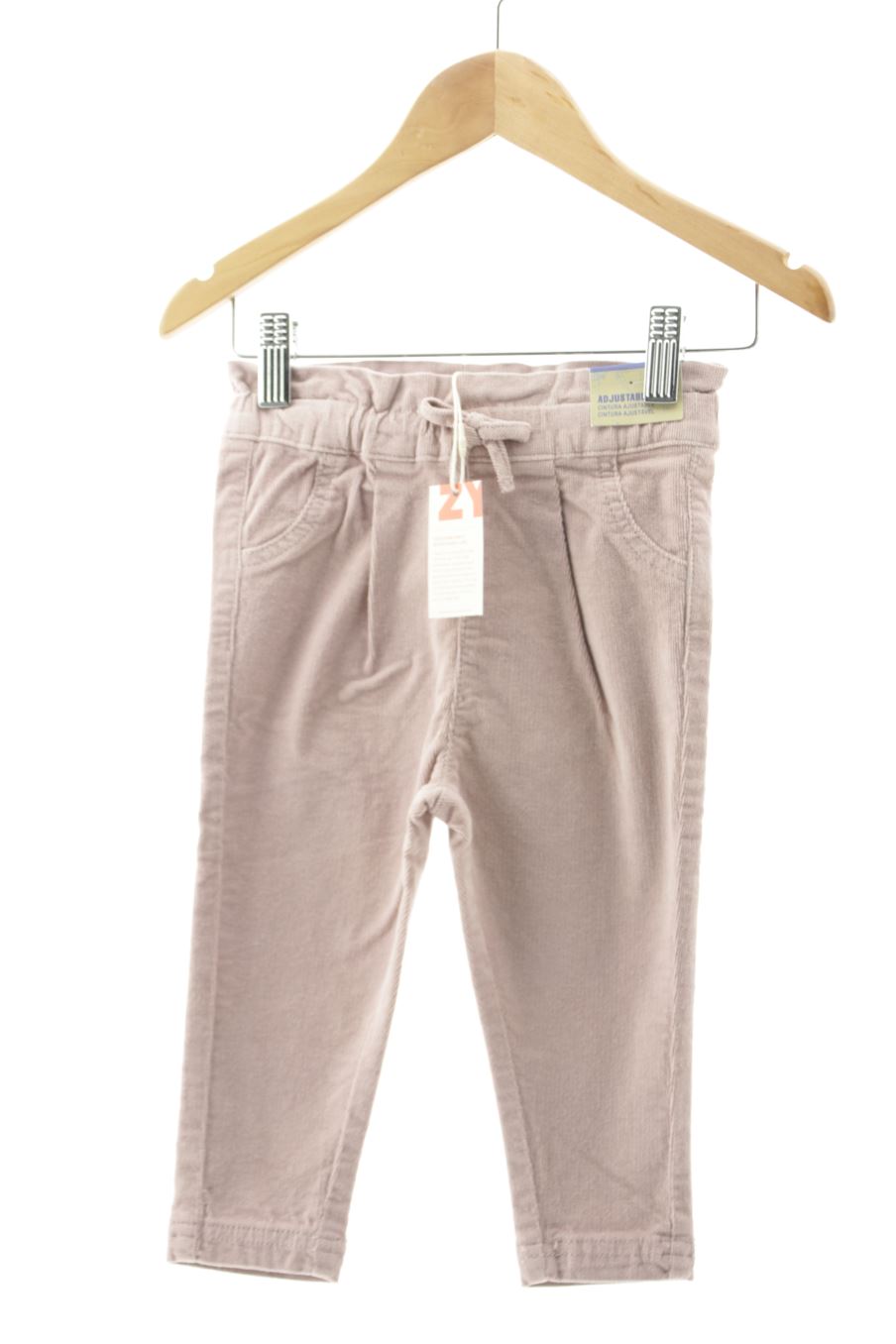 Pantalón de Zara de la talla 9 meses de pana con etiqueta